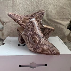 ALDO Snakeskin Mule